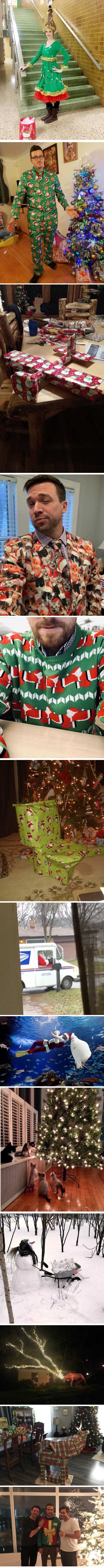 Smiješne i vesele blagdanske fotografije koje će izvući osmijeh na svačije lice