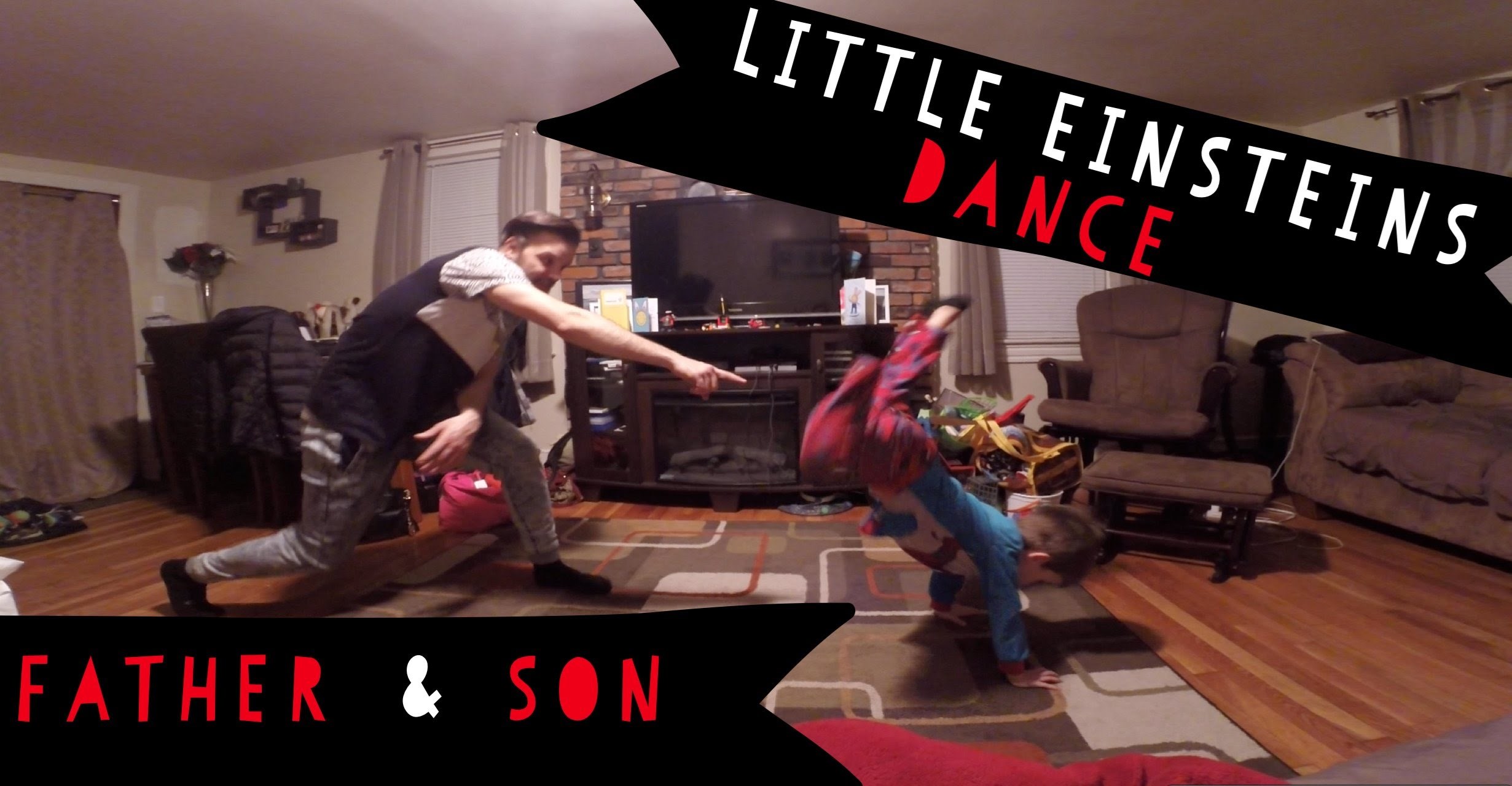 Tata ostao sam sa sinom, a rezultat toga su opasni plesni koraci 