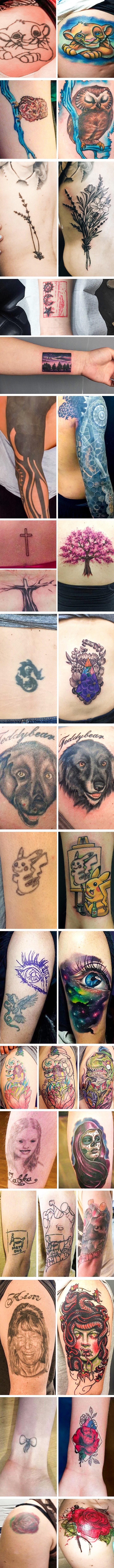 Ovo je dokaz da se svaka loša tetovaža može pretvoriti u malo umjetničko djelo