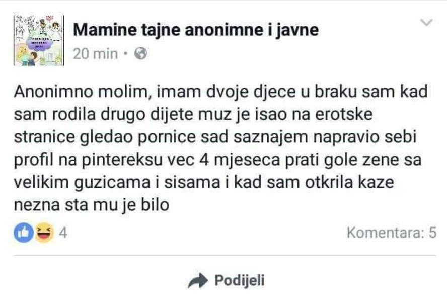 Nakon što je rodila drugo dijete, njezin se muž počeo ponašati čudno pa je zatražila pomoć