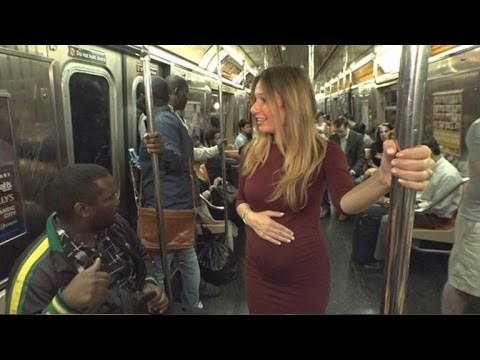Ustaju li se Njujorčani trudim ženama u podzemnoj? Ova novinarka ima odgovor na to! 