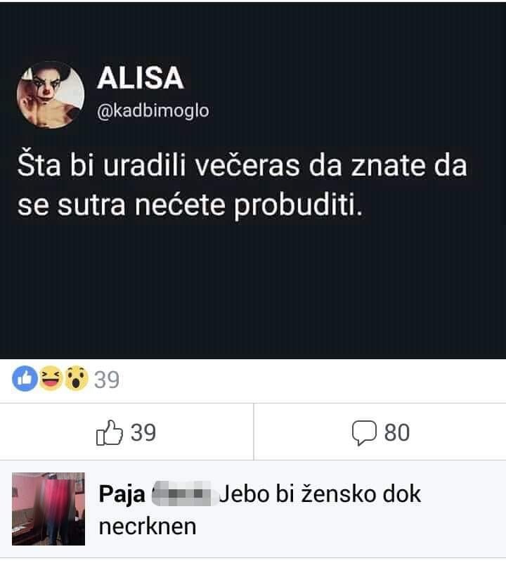 Pitala ljude što bi učinili kada bi saznali da će umrijeti sutra, a ovaj je odgovor nadmašio sve