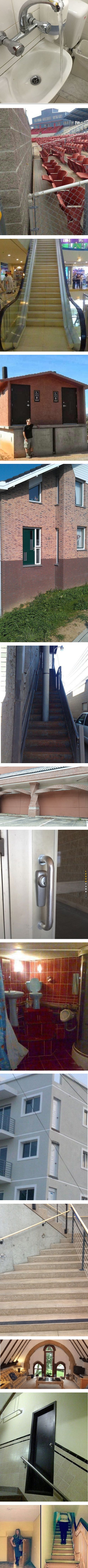 Nelogična građevinska i dizajnerska rješenja nasmijat će vas do suza