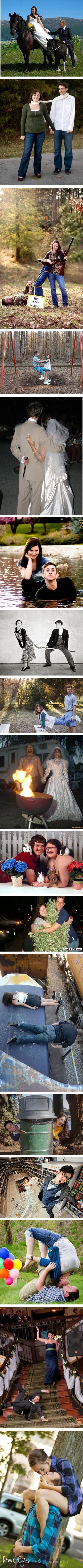 Čudne i uvrnute fotografije ovih parova  nisu trebale završiti na internetu