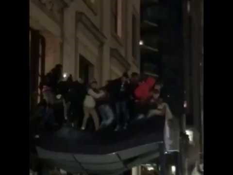 Snimila je nevjerojatno glup potez navijača koji su slavili nakon Super Bowl utakmice