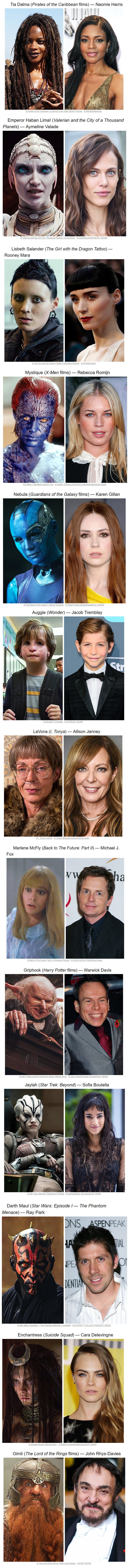 13 slavnih glumaca koje je teško prepoznati iza ovih uloga i maski