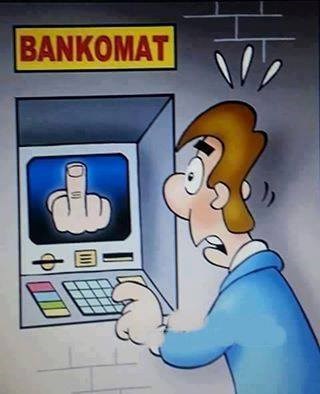 Bankomat zna! 