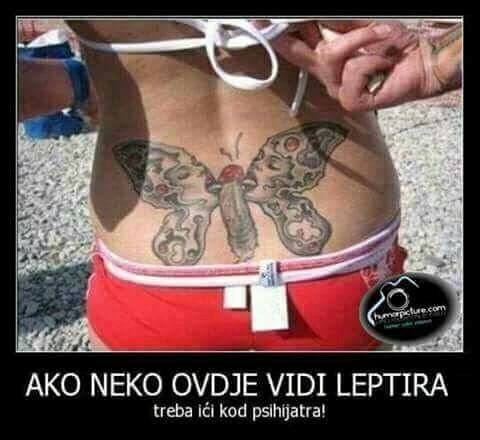 A što vi vidite na ovoj tetovaži ? 