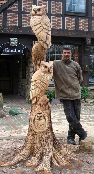 Rezbarenje drva je posebna umjetnost, a ovo je predivno