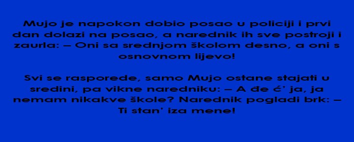 Kad ne znaš gdje da staneš