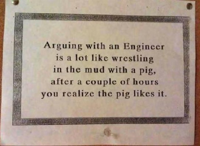 Ne se svađati sa svinjama!?!?