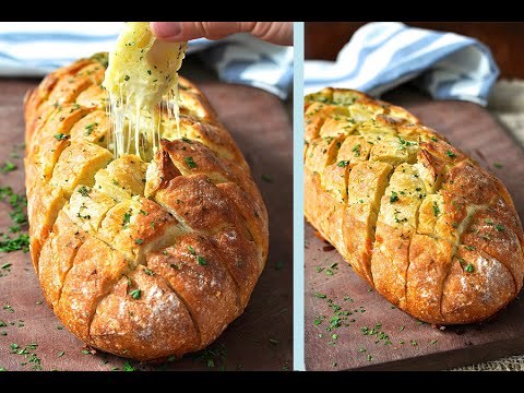 VIDEO: Doručaaaak! Fini, mirisni, kremasti kruh sa sirom i češnjakom