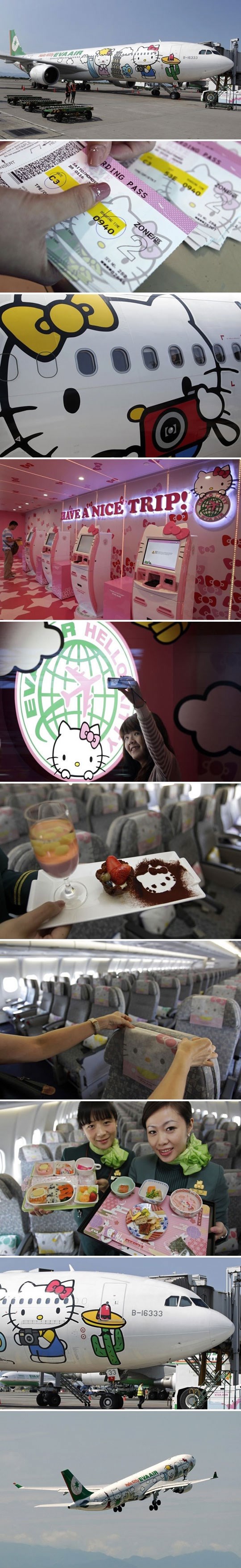 Kako izgleda unutrašnjost Hello Kitty Airlinesa