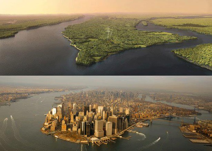 Manhattan - nekad i sad