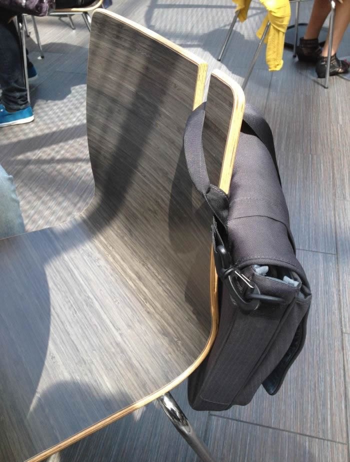 User-friendly stolica protiv krađe torbi