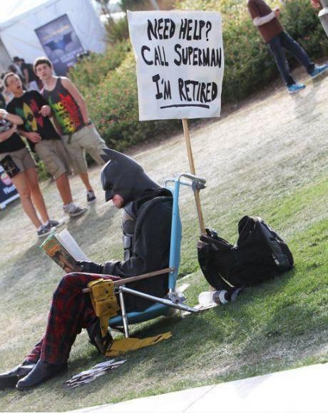 batmanu dopizdilo, zovi supermana