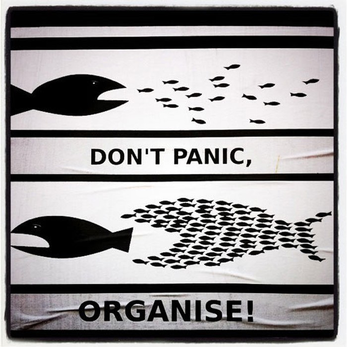 Ne paničarite, organizirajte se!