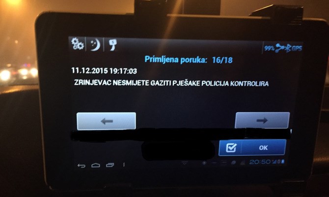 taksi. kaj se za ovo mora upozoravati......?