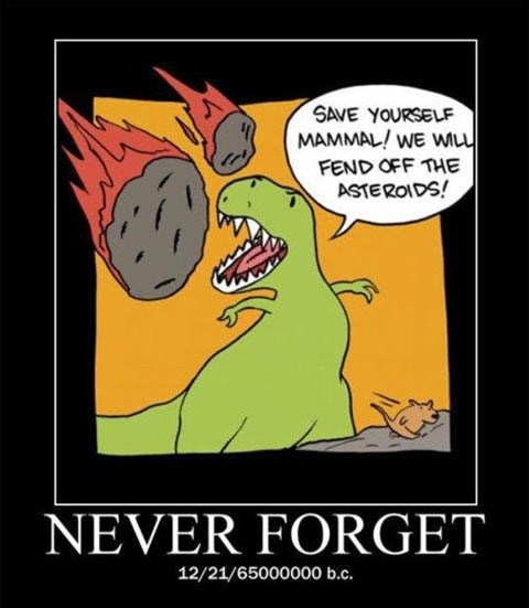 Tko bi nas spasio da nije bilo hrabrih dinosaura :(