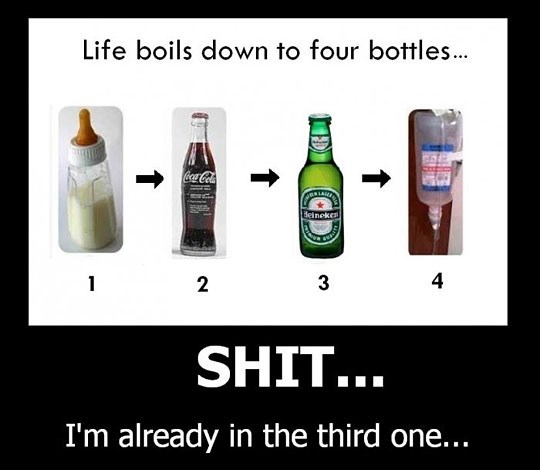 Četiri najvažnije boce u tvom životu - na kojoj si?