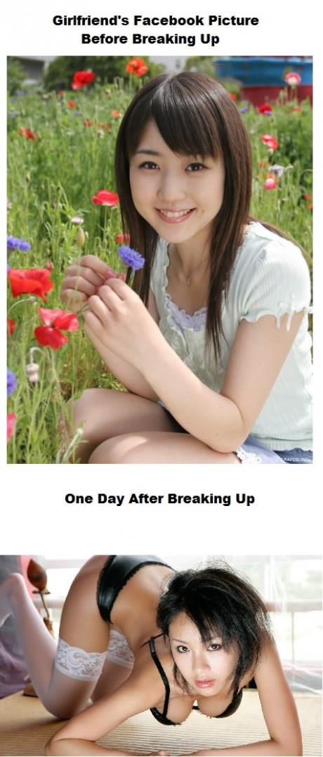 Ostavi te i odjednom je sva luda i otkačena:D