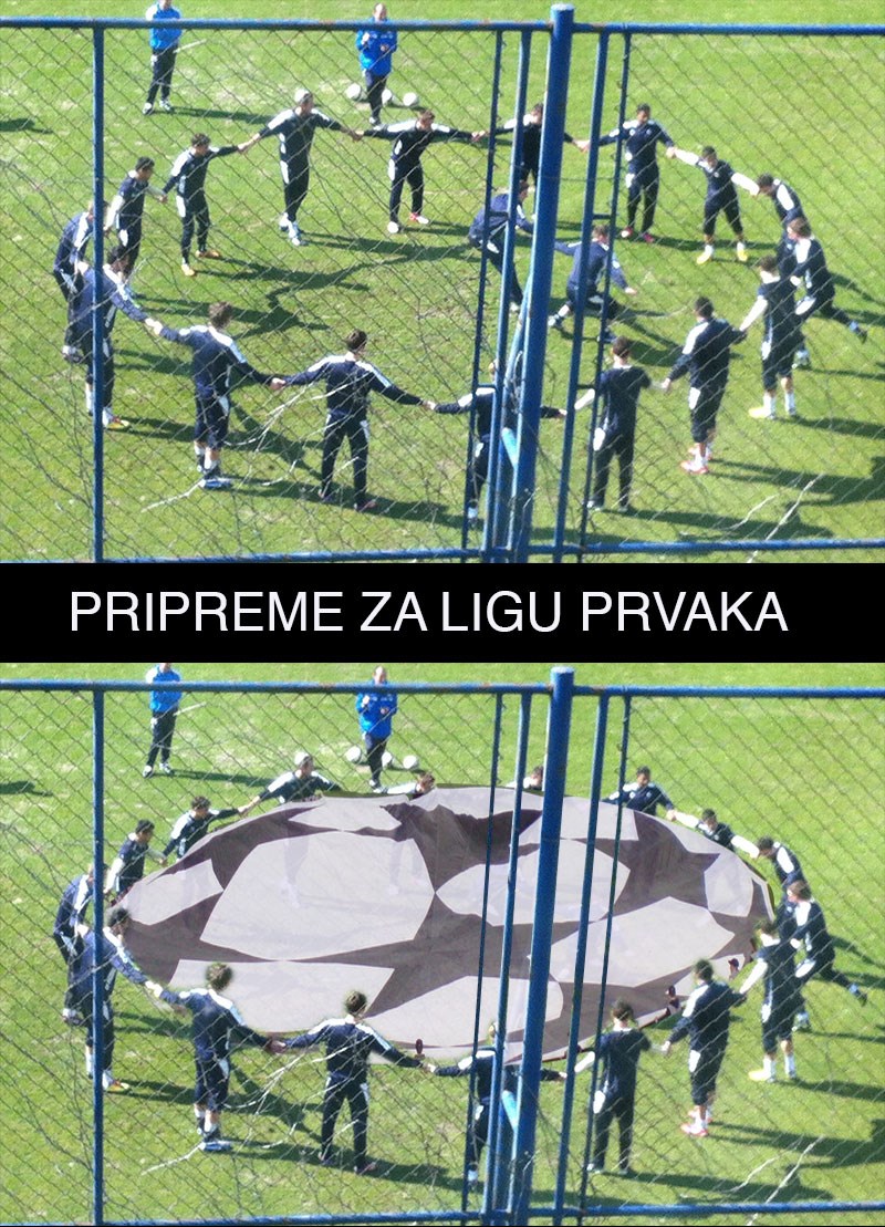 Pripreme za ligu prvaka