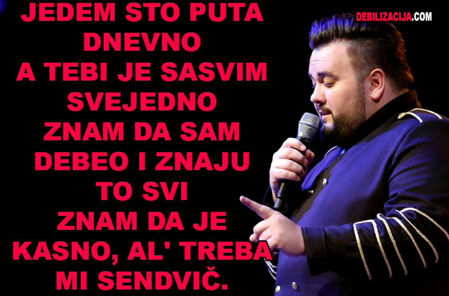 Jedna pjesma za sve one koji su odustali od dijete.