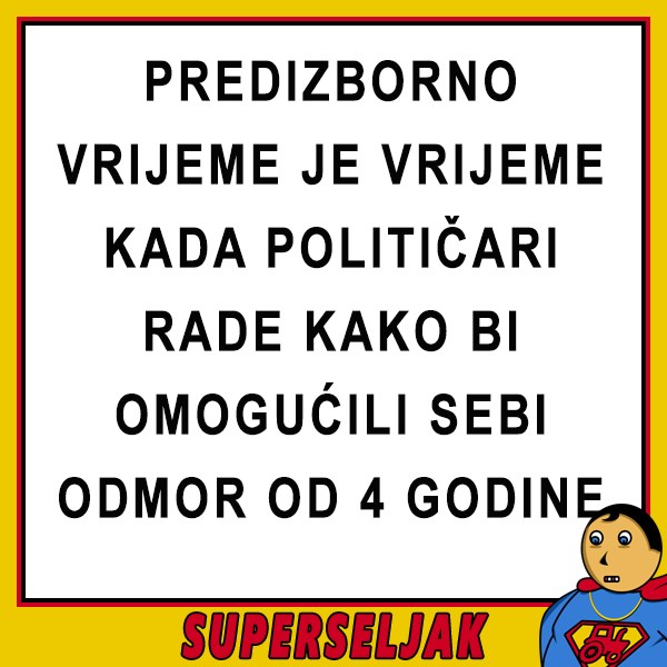 Predizborno vrijeme