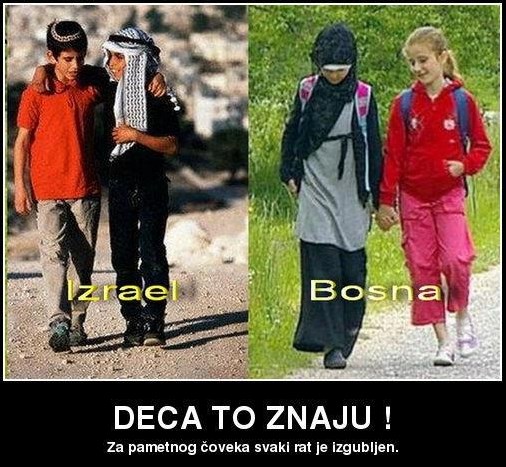 Da se djecu pita - rata nikad ne bi bilo...