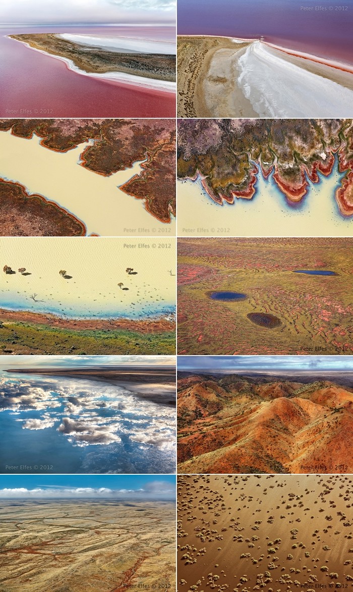 Jezero Eyre (Kati Thanda) i okolica, Australija