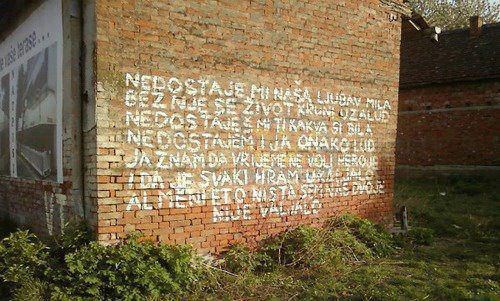 "Nedostaje mi naša ljubav..."