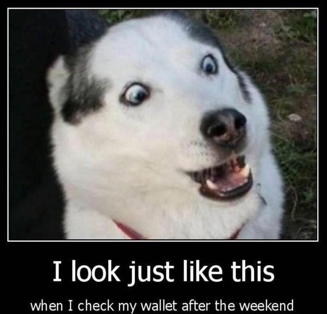 Jedna od posljedica burnog vikenda :D 