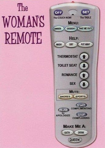 Kad bi žene daljinskim upravljačem mogle upravljati životima