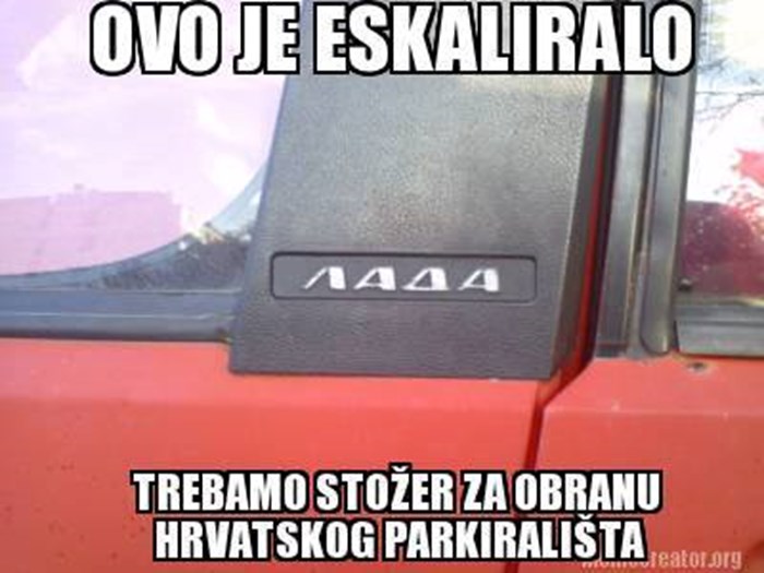 Obranimo hrvatska parkirališta!!!