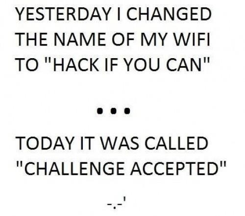 Kad izazivaš hakere :)