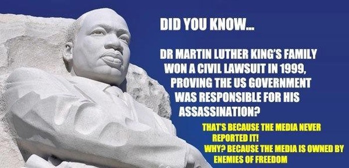 Znate li tko je kriv za smrt Martina Luthera Kinga?