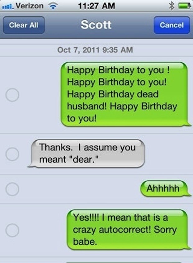 Sretan rođendan mrtvom mužu