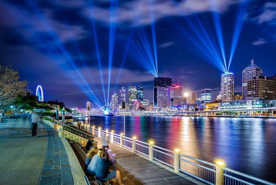 Noćni light show čarobnog velegrada