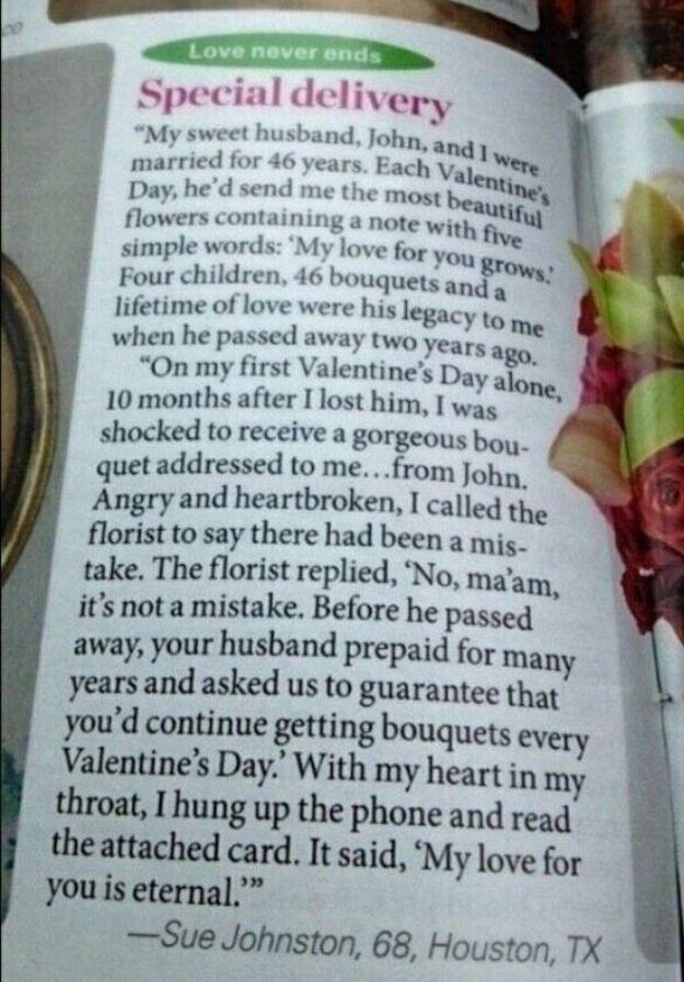 "Moja je ljubav za tebe vječna"