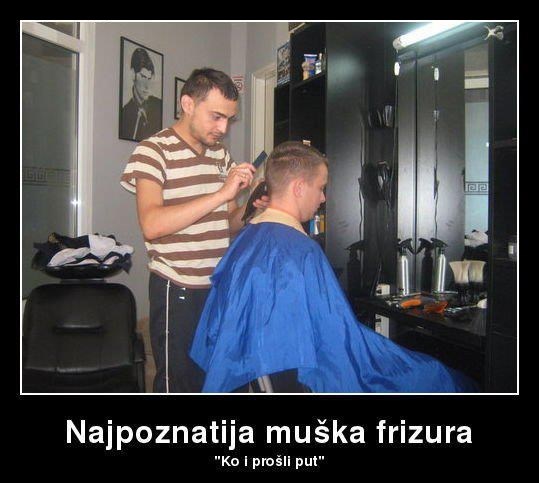 Frizura koju furaju gotovo svi muškarci