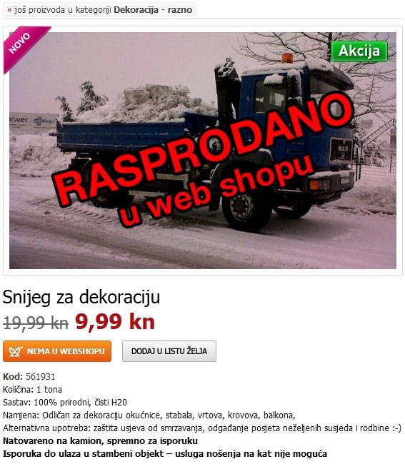 Evo odakle snježni kaos u metropoli!