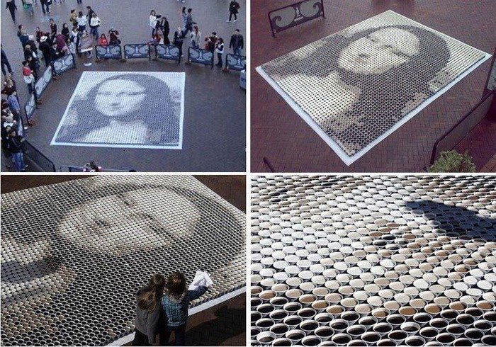 Jutarnja kava servirana kao Mona Lisa