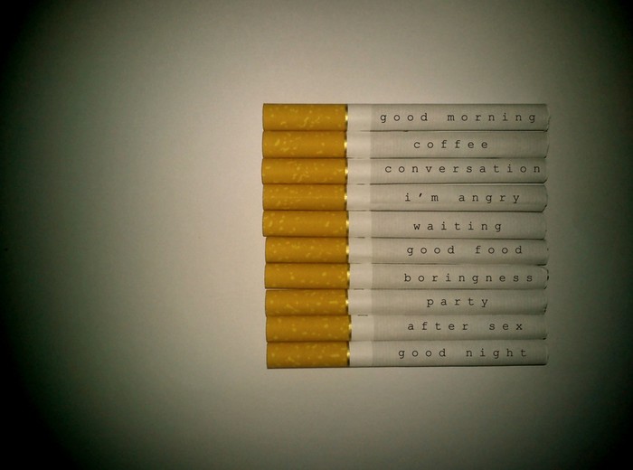 Život pušača "u crticama" - cigarete u svim prilikama