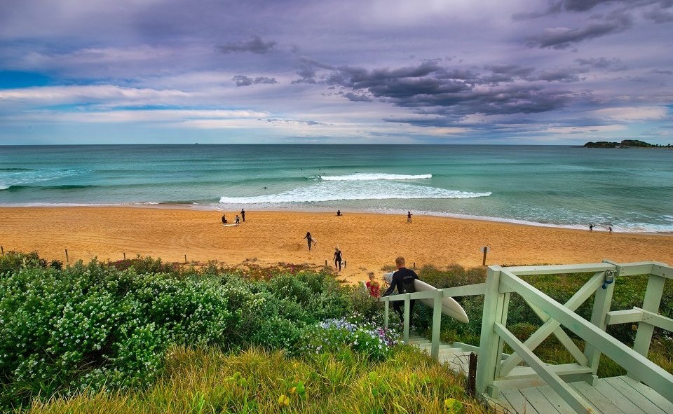 Surferski raj - Wamberal, Australija