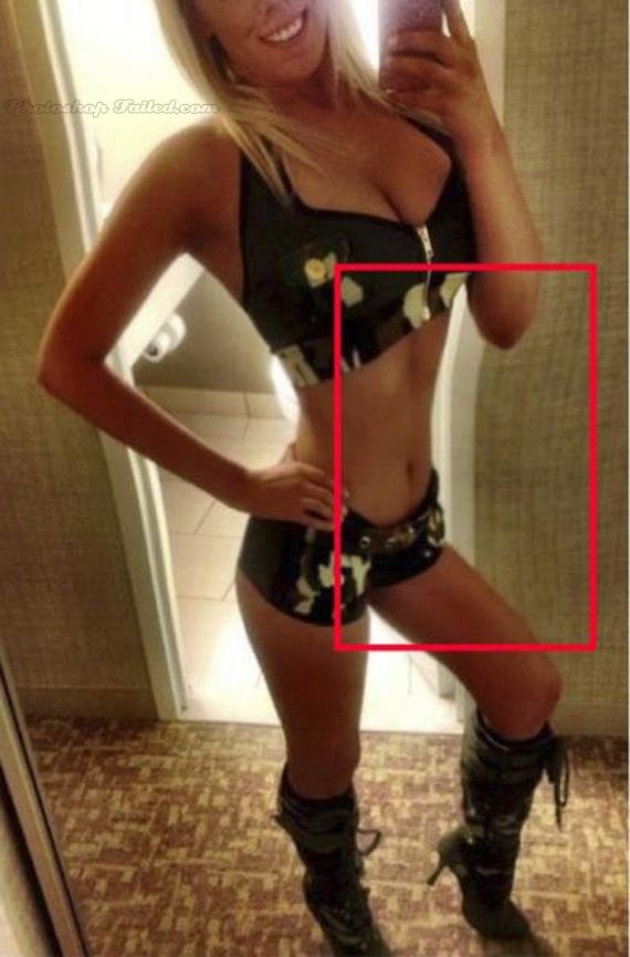 Nije Photoshop za debile - uvukla trbuh skupa sa zidom