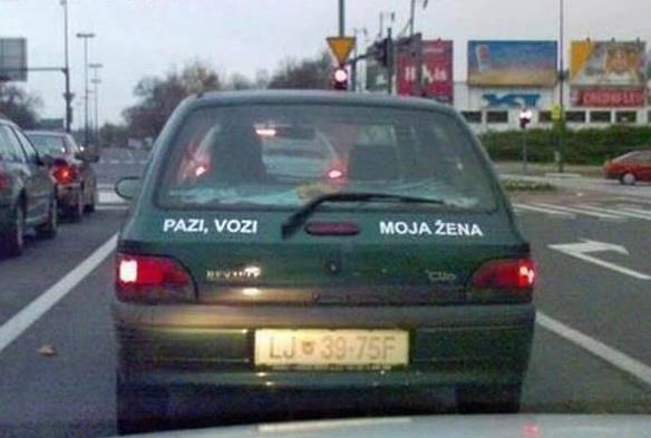 Društveno osviješteni Slovenac upozorio na ženu za volanom