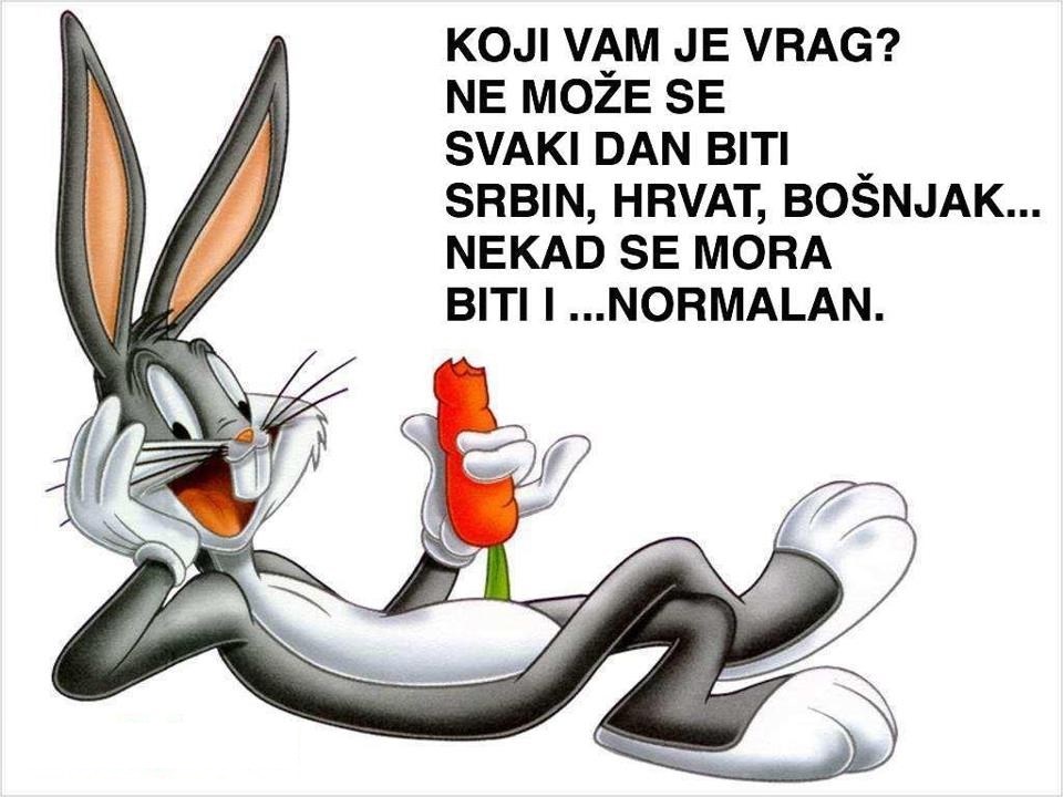 Kaj te muči njofra? Ne broji krvna zrnca - budi normalan!