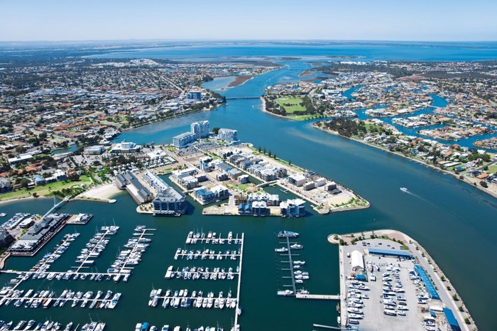 Mandurah, Australija - grad na vodi