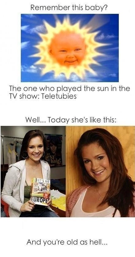 Sjećate se male iz Teletabisa? Danas je komad!