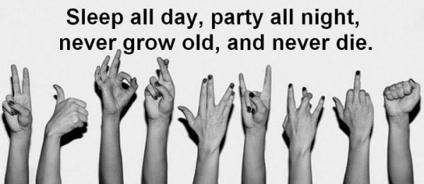 Vikend moto svih onih koji istinski uživaju u životu! :)